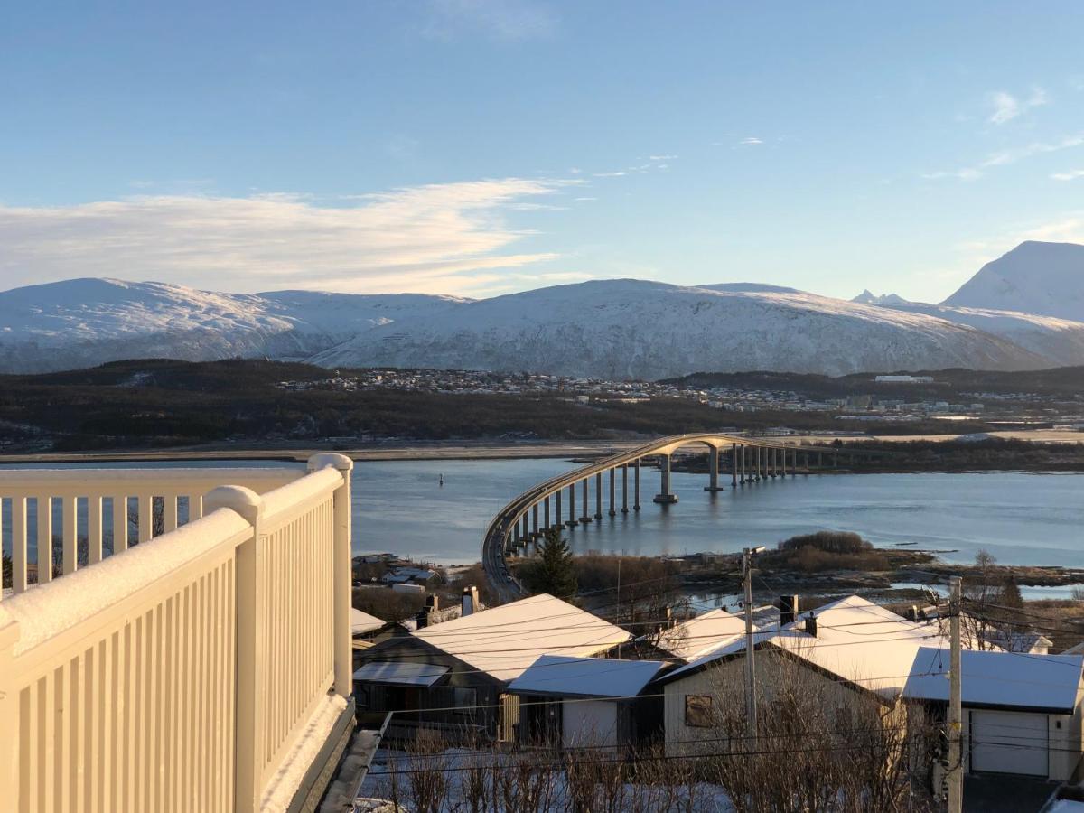 Moderne Og Trivelig Leilighet, Med Unik Utsikt Apartment Tromsø Exterior foto